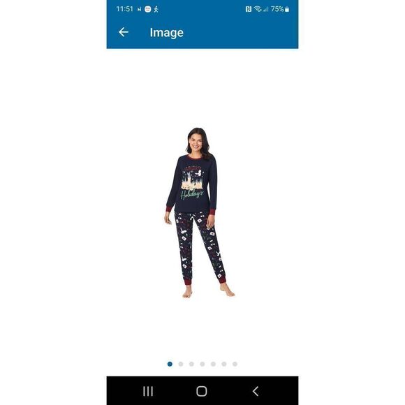 NWT HARRY POTTER HOLIDAY ADULT PJS - Picture 8 of 8
